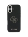 Etui Guess FW Resin Logo do Apple iPhone 17 czarny