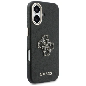 Etui Guess FW Resin Logo do Apple iPhone 17 czarny