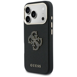 Etui Guess FW Resin Logo do Apple iPhone 17 Pro czarny