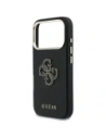 Etui Guess FW Resin Logo do Apple iPhone 17 Pro czarny