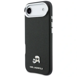 Etui Karl Lagerfeld Karl & Choupette Head Pins Saffiano MagSafe do Apple iPhone Air czarny