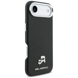 Etui Karl Lagerfeld Karl & Choupette Head Pins Saffiano MagSafe do Apple iPhone Air czarny