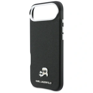 Etui Karl Lagerfeld Karl & Choupette Head Pins Saffiano MagSafe do Apple iPhone Air czarny
