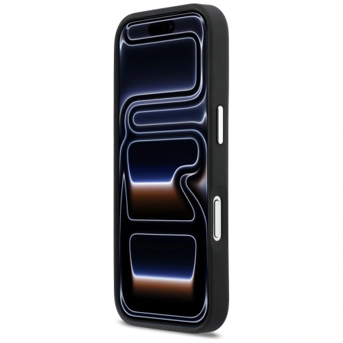 Etui Karl Lagerfeld Karl & Choupette Print & Pocket do Apple iPhone 17 Pro czarny