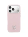 Etui Karl Lagerfeld Karl Head Logo MagSafe do Apple iPhone 17 Pro Max różowy