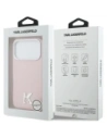 Etui Karl Lagerfeld Karl Head Logo MagSafe do Apple iPhone 17 Pro Max różowy