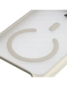 Etui z pierścieniem magnetycznym + szkło hartowane Bizon MatteO Pack do Apple iPhone 17 Pro Max przydymione-beżowe