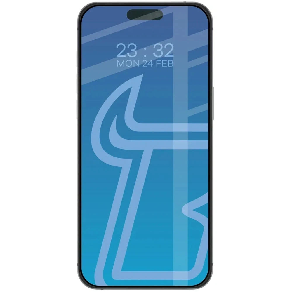 Etui z pierścieniem magnetycznym + szkło hartowane Bizon MatteO Pack do Apple iPhone 17 Pro Max przydymione-beżowe