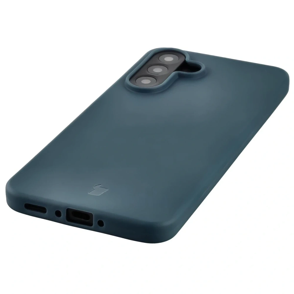 Etui z recyklingu Bizon Case ReLeaf do Samsung Galaxy A56 5G ciemnoniebieskie