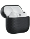 Etui PITAKA Aramid Fiber do Apple AirPods Pro 3 czarno-szary