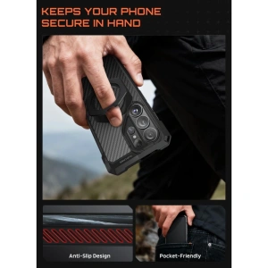 Etui Supcase Unicorn Beetle Grip Mag MagSafe do Samsung Galaxy S26 Ultra Black