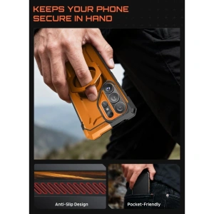 Etui Supcase Unicorn Beetle Grip Mag MagSafe do Samsung Galaxy S26 Ultra Coral