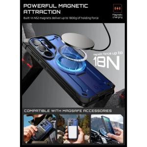 Etui Supcase Unicorn Beetle Pro Mag MagSafe do Samsung Galaxy S26 Ultra Cobalt