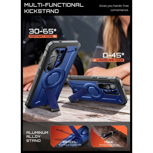 Etui Supcase Unicorn Beetle Pro Mag MagSafe do Samsung Galaxy S26 Ultra Cobalt