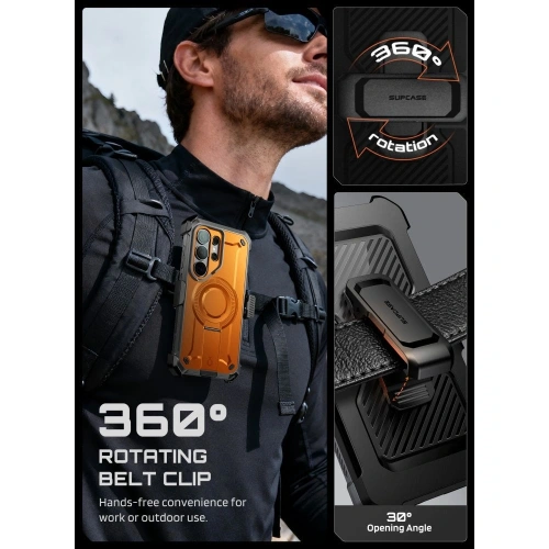 Etui Supcase Unicorn Beetle Pro Mag MagSafe do Samsung Galaxy S26 Ultra Coral