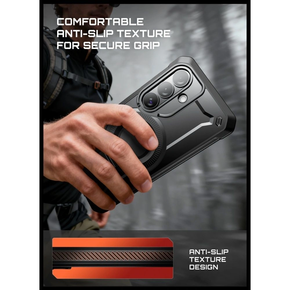 Etui Supcase Unicorn Beetle Pro Mag MagSafe do Samsung Galaxy S26+ Plus Black [2 PACK]