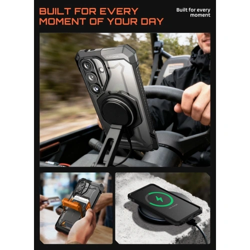 Etui Supcase Unicorn Beetle Grip Mag MagSafe do Samsung Galaxy S26 Black