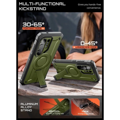 Etui Supcase Unicorn Beetle Pro Mag MagSafe do Samsung Galaxy S26 Ultra Guldan [2 PACK]