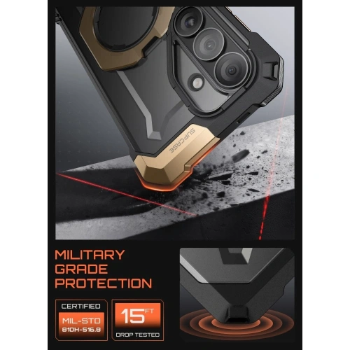 Etui Supcase Unicorn Beetle Grip Mag MagSafe do Samsung Galaxy S26 Desert