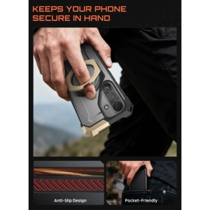 Etui Supcase Unicorn Beetle Grip Mag MagSafe do Samsung Galaxy S26 Desert