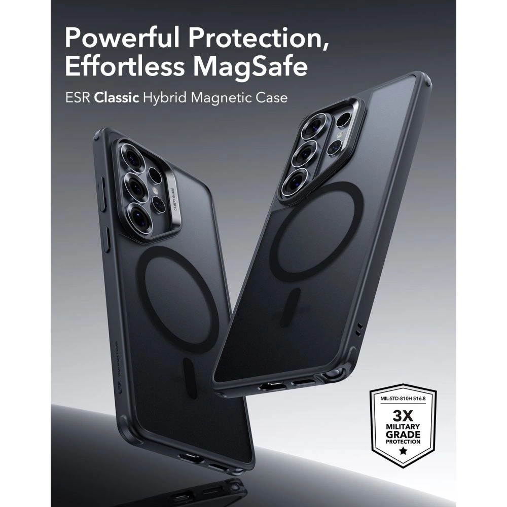Etui ESR Classic Hybrid MagSafe do Samsung Galaxy S26 Ultra Frosted Black