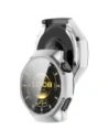 Etui z osłoną ekranu Bizon Case Watch Felipe do Huawei Watch GT6 Pro 46mm srebrne
