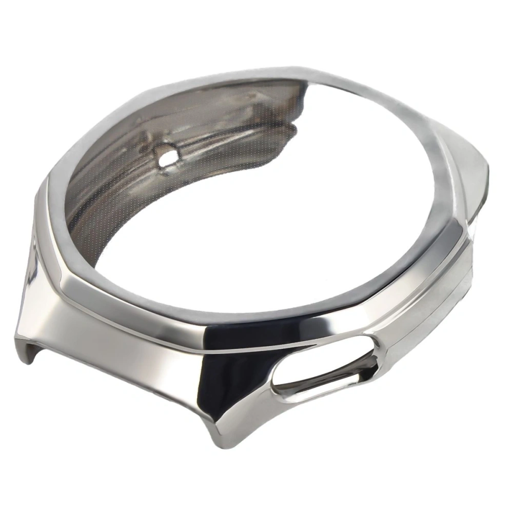 Etui z osłoną ekranu Bizon Case Watch Felipe do Huawei Watch GT6 Pro 46mm srebrne