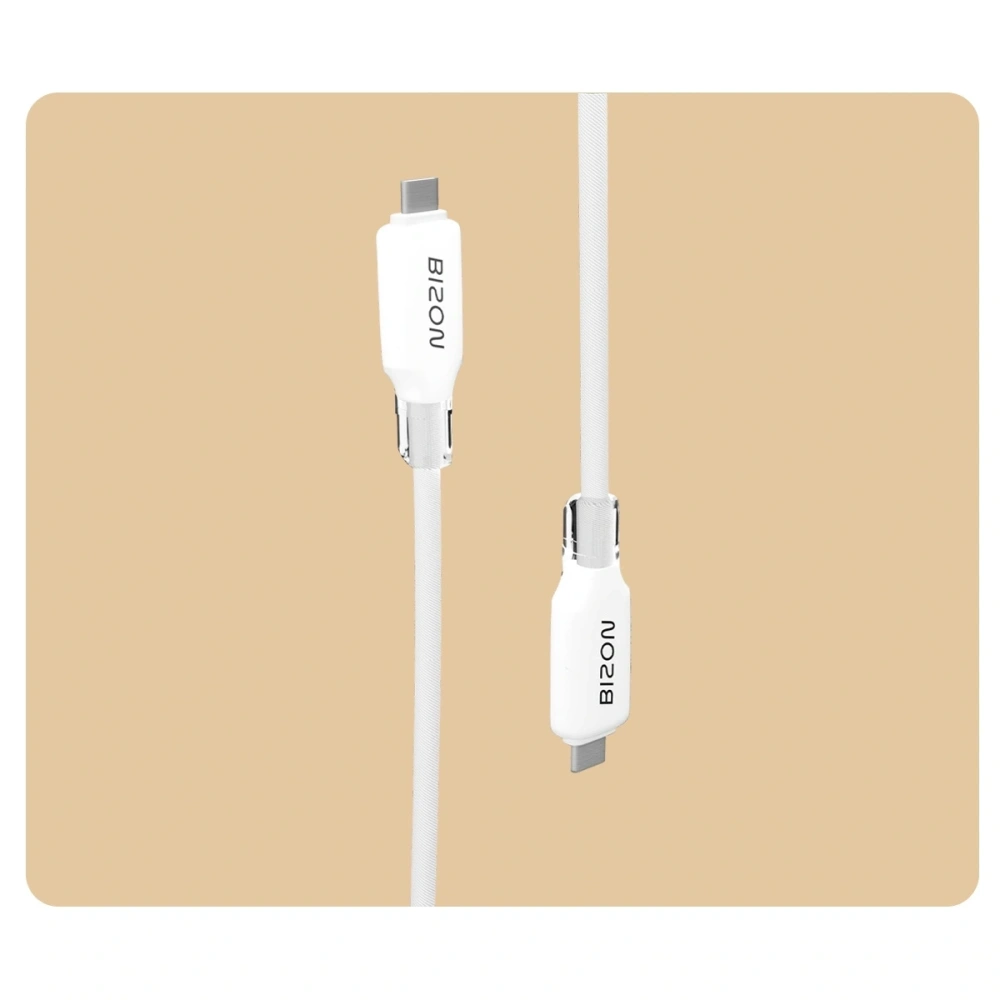 Kabel z oplotem Bizon Cable C354 USB-C / USB-C 60W 1m