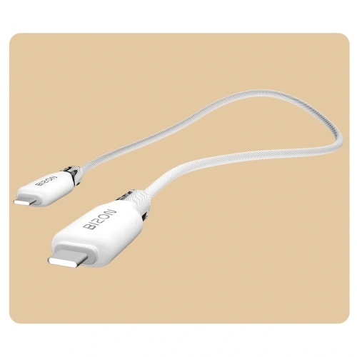 Kabel z oplotem Bizon Cable C354 USB-C / USB-C 60W 1m