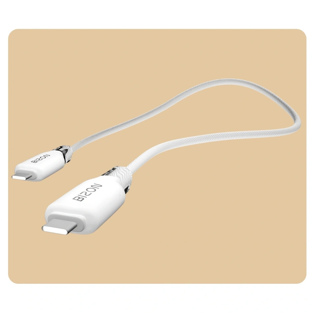 Kabel z oplotem Bizon Cable C354 USB-C / USB-C 60W 1m