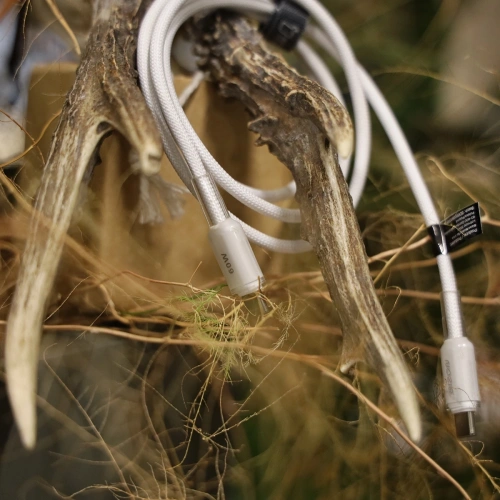 Kabel z oplotem Bizon Cable C354 USB-C / USB-C 60W 1m