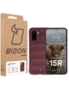 Pancerne etui Bizon Case Tur do OnePlus 15R burgundowe