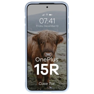 Pancerne etui Bizon Case Tur do OnePlus 15R jasnoniebieskie