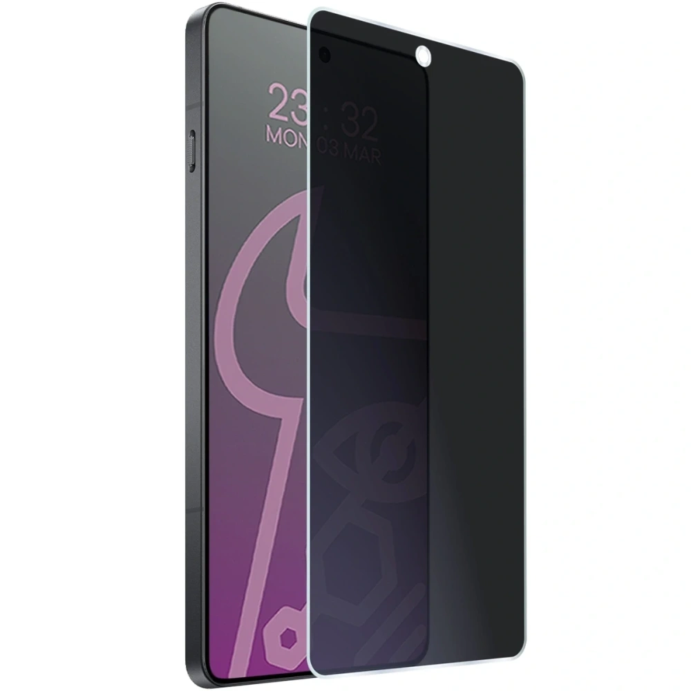 Prywatyzujące szkło hybrydowe Bizon Glass Mule Shadow do OnePlus 13R matowe