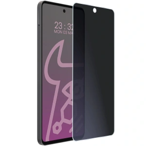 Prywatyzujące szkło hybrydowe Bizon Glass Mule Shadow do Realme C71 4G matowe