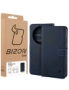 Etui z klapką Bizon Case Pocket do Honor Magic8 Lite granatowe