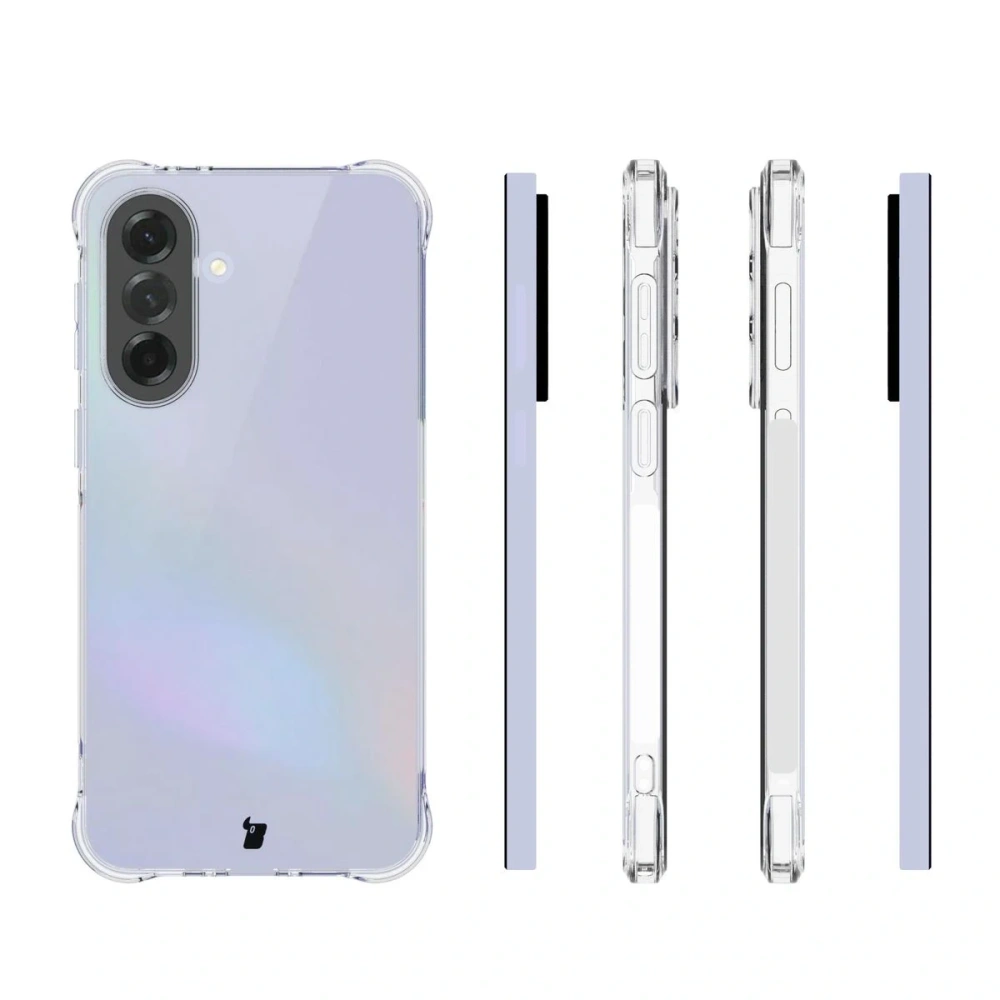 Elastyczne etui Bizon Case Salpa do Samsung Galaxy A37 5G przezroczyste