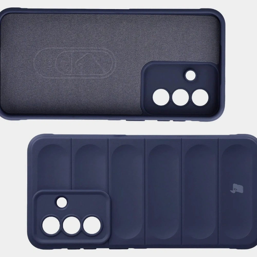 Pancerne etui Bizon Case Tur do Samsung Galaxy A57 5G granatowe