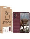 Pancerne etui Bizon Case Tur do Samsung Galaxy A57 5G burgundowe