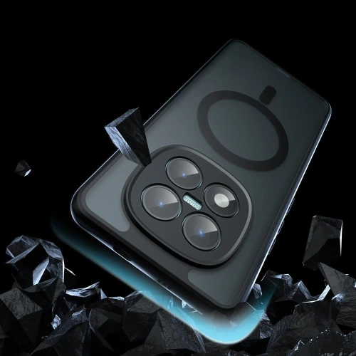 Etui Tech-Protect Magmat MagSafe do Xiaomi Poco M8 Pro / Redmi Note 15 Pro+ Plus 5G Matte Black