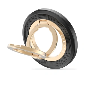 Uchwyt magnetyczny na palec Tech-Protect MMR700 Lamano Magnetic MagSafe Phone Ring Black/gold