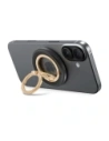 Uchwyt magnetyczny na palec Tech-Protect MMR700 Lamano Magnetic MagSafe Phone Ring Black/gold