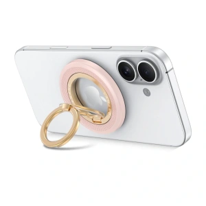 Uchwyt magnetyczny na palec Tech-Protect MMR700 Lamano Magnetic MagSafe Phone Ring Pink/gold