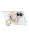 Uchwyt magnetyczny na palec Tech-Protect MMR700 Lamano Magnetic MagSafe Phone Ring Pink/gold