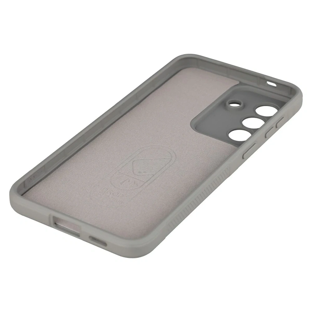 Pancerne etui Bizon Case Tur do Samsung Galaxy A57 5G jasnoszare