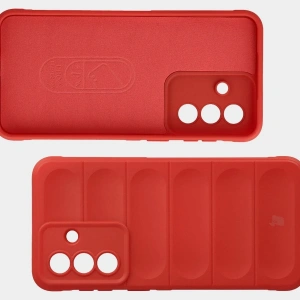 Pancerne etui Bizon Case Tur do Samsung Galaxy A57 5G czerwone