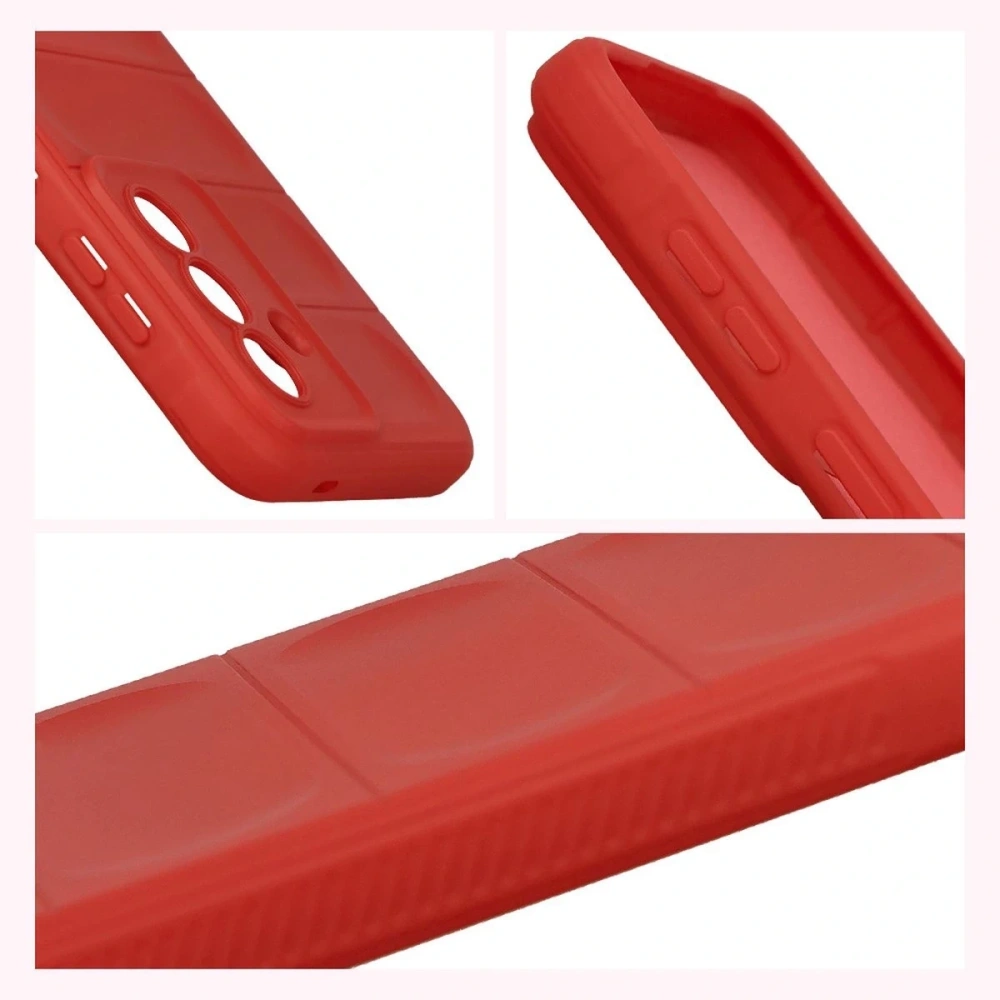 Pancerne etui Bizon Case Tur do Samsung Galaxy A57 5G czerwone