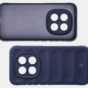 Pancerne etui Bizon Case Tur do Xiaomi Redmi Note 15 Pro 5G granatowe