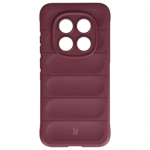 Pancerne etui Bizon Case Tur do Xiaomi Redmi Note 15 Pro 5G burgundowe