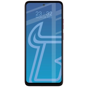 Szkło hartowane Bizon Glass Edge 2 do Motorola Moto G57 Power / G67 Power czarna ramka